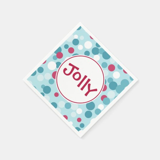 Jolly Holiday Napkins Serviette (Ecke)