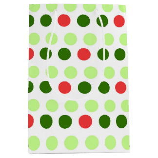 Jolly Holiday Polka Dot Mittlere Geschenktüte