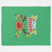Jolly Holidays Fleecedecke (Vorderseite (Horizontal))