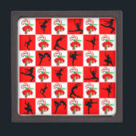 JOLLY HOLLY BALLERINA CHRISTMAS DESIGN SCHACHTEL<br><div class="desc">Dieser phantastische Tänzer wird unsere festliche und farbenfrohe Weihnachtstanz und Ballerina-Design auf Verpackungspapier, Geschenktaschen, Ornamente, Strümpfe und mehr Liebe. Diese großartige Tänzerin würde tanzen und folgt ihren Tanzträumen. Dieses abwechslungsreiche und festliche Tanzweihnachtsdesign mit eleganten Dancing-Posen macht Geburtstage, Feiertage oder jeden Anlass zu einem besonderen Erlebnis, nicht nur Weihnachten. Ihr hervorragender...</div>