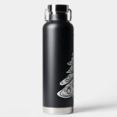 Jolly Hydration: Christbaum-Emblazoned Trinkflasche (Vorderseite)