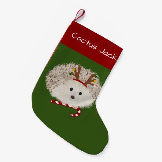 Jolly Igel WeihnachtsStrumpf Kleiner Weihnachtsstrumpf (Vorderansicht (hängend))