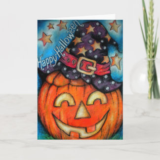 Jolly Jack - Witchy Boo - Happy Halloween Karte