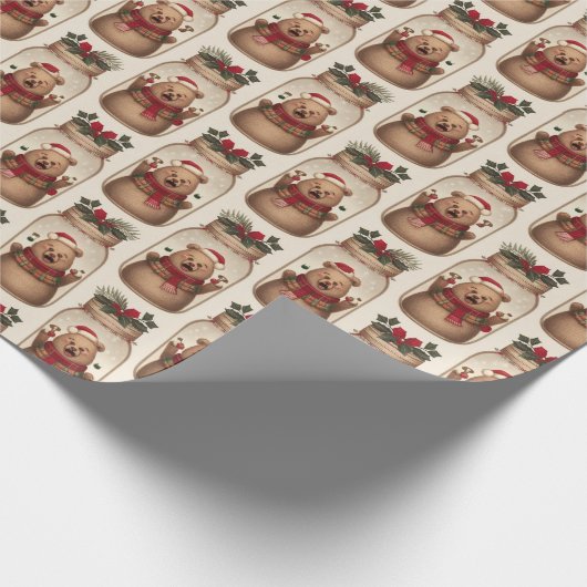 Jolly Jars Geschenkpapier (Ecke)