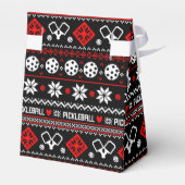 Jolly Jingle Pickleball Geschenkschachtel (Rückseite)