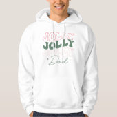 Jolly Jolly Jolly Vater Fun Weihnachten Hoodie (Vorderseite)