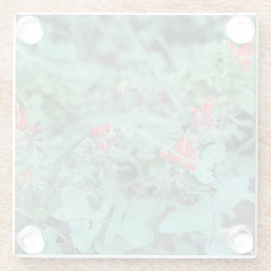 JOLLY JULY GLASUNTERSETZER (Rückseite)