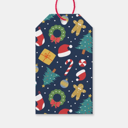 Jolly Jumble Gift Tag Geschenkanhänger (Vorderseite)