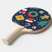 Jolly Jumble Holiday Ping Pong Paddle Tischtennis Schläger (Vorderseite)