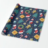 Jolly Jumble Wrapping Paper Geschenkpapier (Ungerollt)