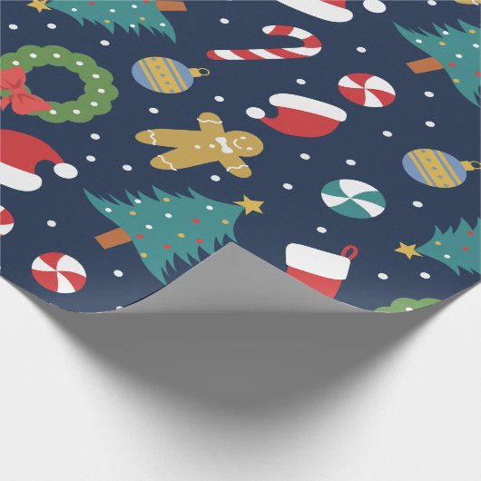 Jolly Jumble Wrapping Paper Geschenkpapier (Ecke)