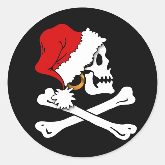 Jolly Kris Kringle Roger Sticker (Vorderseite)