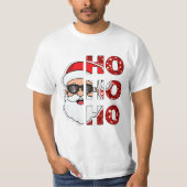 Jolly lächelt: Santa's Ho Ho Ho Magic! T-Shirt (Vorderseite)