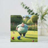 Jolly Lawn Bowler Man, (Stehend Vorderseite)