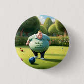 Jolly Lawn Bowler Man, Button (Vorderseite)