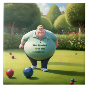 Jolly Lawn Bowler Man, Fliese
