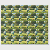 Jolly Lawn Bowler Man, Geschenkpapier (Flach)