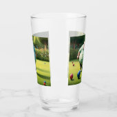 Jolly Lawn Bowler Man, Glas (Links)