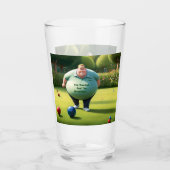 Jolly Lawn Bowler Man, Glas (Vorderseite)