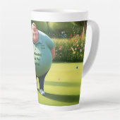 Jolly Lawn Bowler Man, Milchtasse (Rechte Ecke)