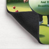Jolly Lawn Bowler Man, Mousepad (Ecke)
