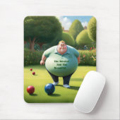 Jolly Lawn Bowler Man, Mousepad (Mit Mouse)