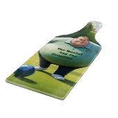 Jolly Lawn Bowler Man, Schneidebrett (Ecke)