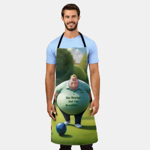 Jolly Lawn Bowler Man, Schürze