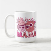 Jolly Mama Christmas Drink Coffee Tasse (Links)