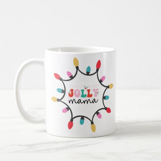 Jolly mama-chritmas leichte Tasse (Links)
