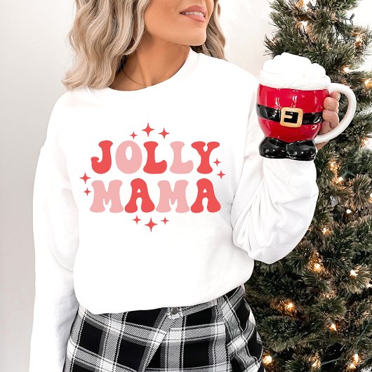 Jolly Mama Holiday Weihnachten Sweatshirt