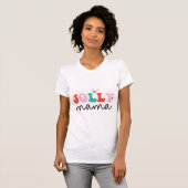 Jolly Mama Weihnachtsfeiertag T-Shirt (Vorne ganz)