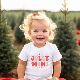 Jolly Mini Holiday Weihnachten Kleinkind T-shirt