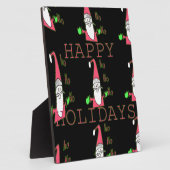 Jolly Mouse Santa: Eine lustige Urlaubserscheinung Fotoplatte (Seite)