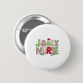 Jolly Nurse, Halloween Classic T-Shirt Button (Vorne & Hinten)