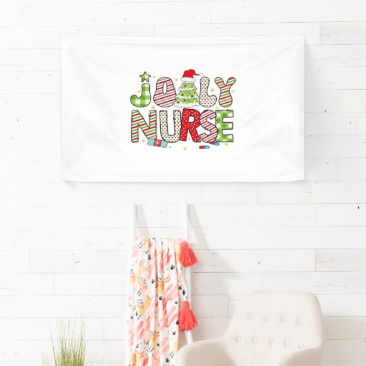 Jolly Nurse, Halloween Klassischer T - Shirt Banner (Insitu)