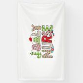 Jolly Nurse, Halloween Klassischer T - Shirt Banner (Vertikal)