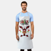 Jolly Nurse Print Schürze, Medium Schürze (Getragen)
