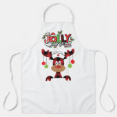 Jolly Nurse Print Schürze, Medium Schürze (Vorderseite)