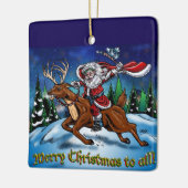 Jolly Old Elf Ornament by Tracy Lesch (Links)