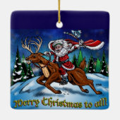 Jolly Old Elf Ornament by Tracy Lesch (Rückseite)