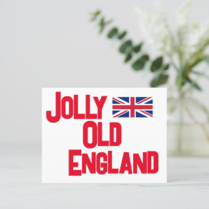 Jolly Old England Postcard Postkarte