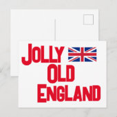 Jolly Old England Postcard Postkarte (Vorne/Hinten)