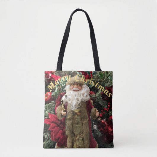 Jolly old fashioned Santa Tasche (Vorderseite)