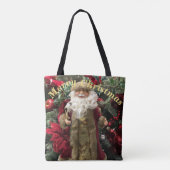 Jolly old fashioned Santa Tasche (Rückseite)