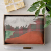 Jolly Old Father Christmas Retro Seidenpapier (Geschenk)