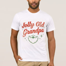 Jolly Old Grandpa | Classic Christmas Shirt