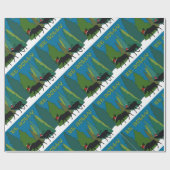 Jolly Old Moose and Elk Geschenkpapier (Flach)