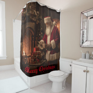 Jolly Old Saint Nick Duschvorhang