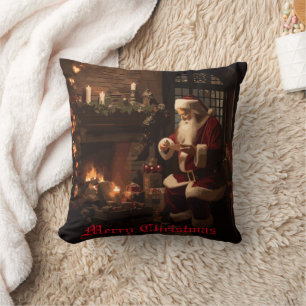Jolly Old Saint Nick Kissen